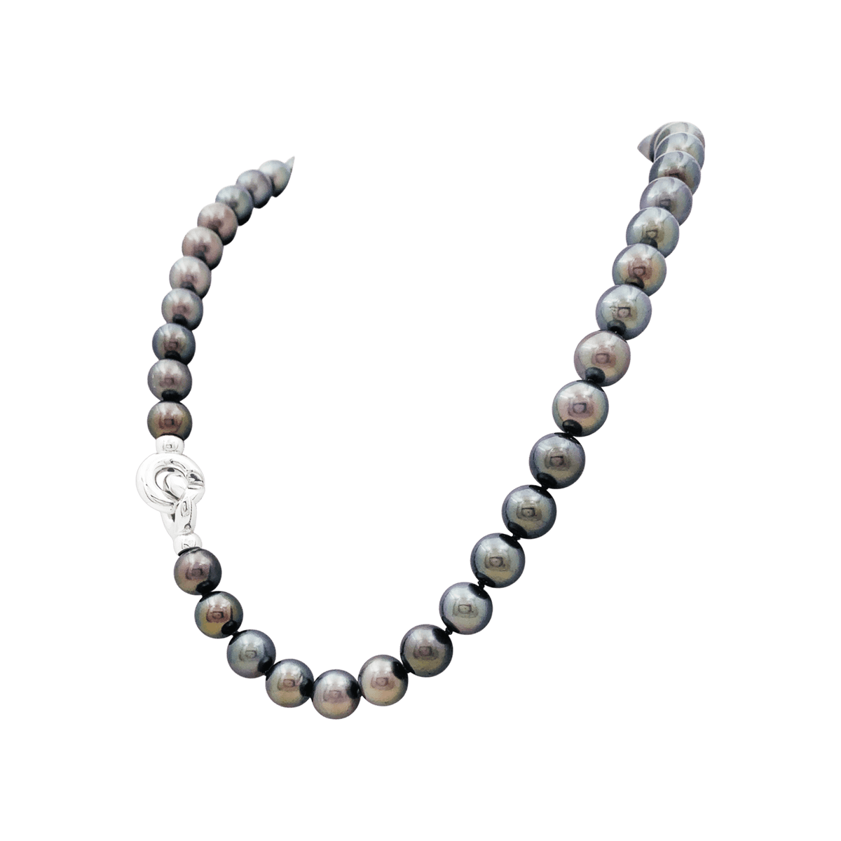 Collier Perles en or blanc