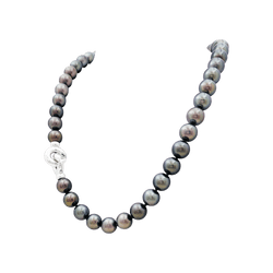 Collier Perles en or blanc