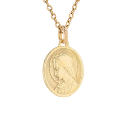 Médaille en or jaune