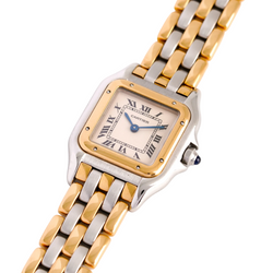 Montre CARTIER "Panthère" en or jaune et acier