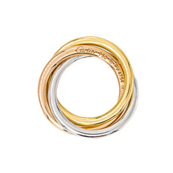 Bracelet Cordon CARTIER "Trintiy" en or blanc, or jaune, or rose et diamants