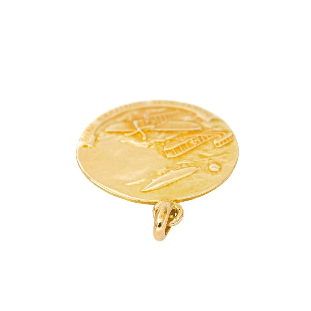 Becker Pendentif Médaille Or jaune - Castafiore