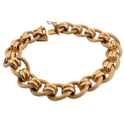 Bracelet Maille en or jaune