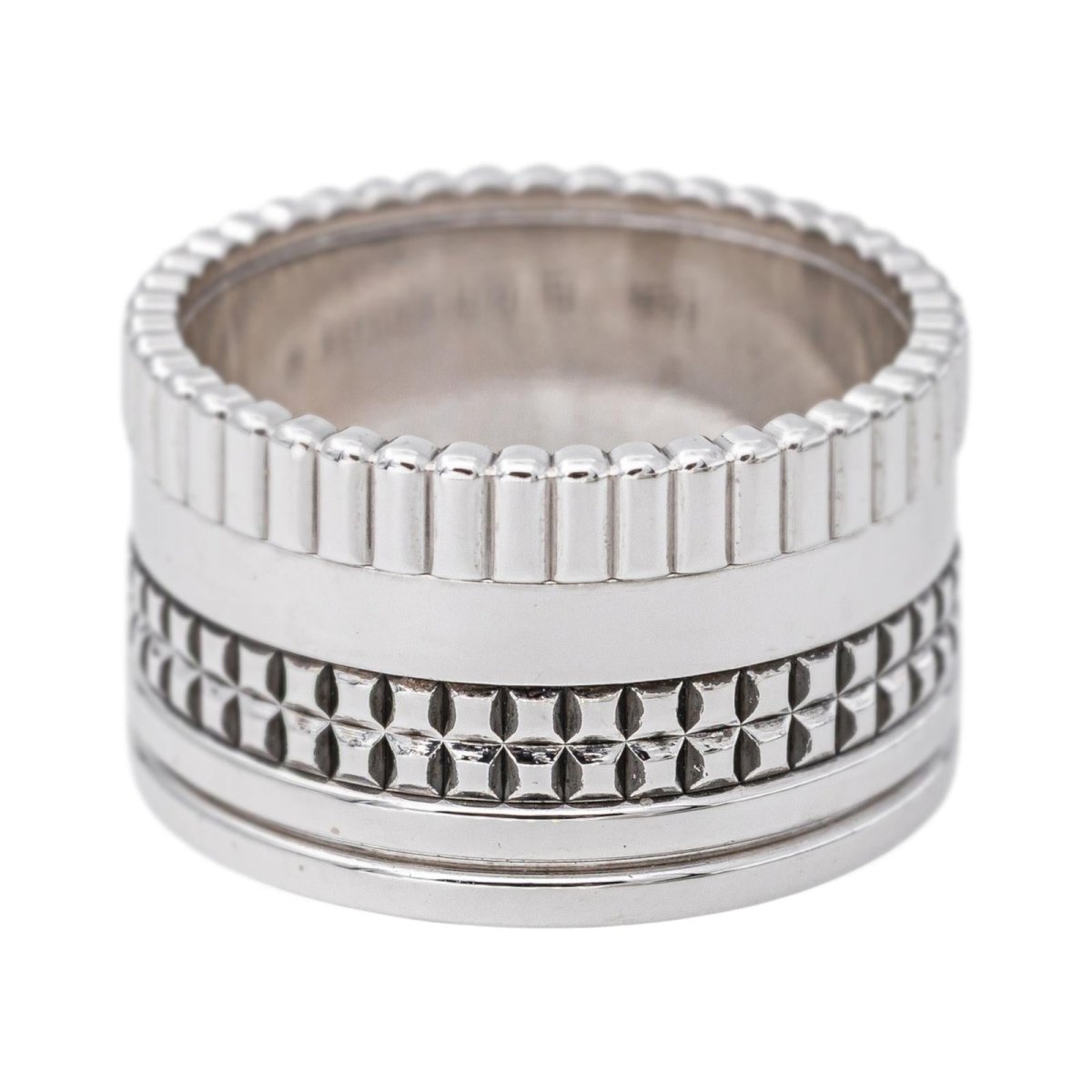 Boucheron Bague Quatre Or blanc - Castafiore