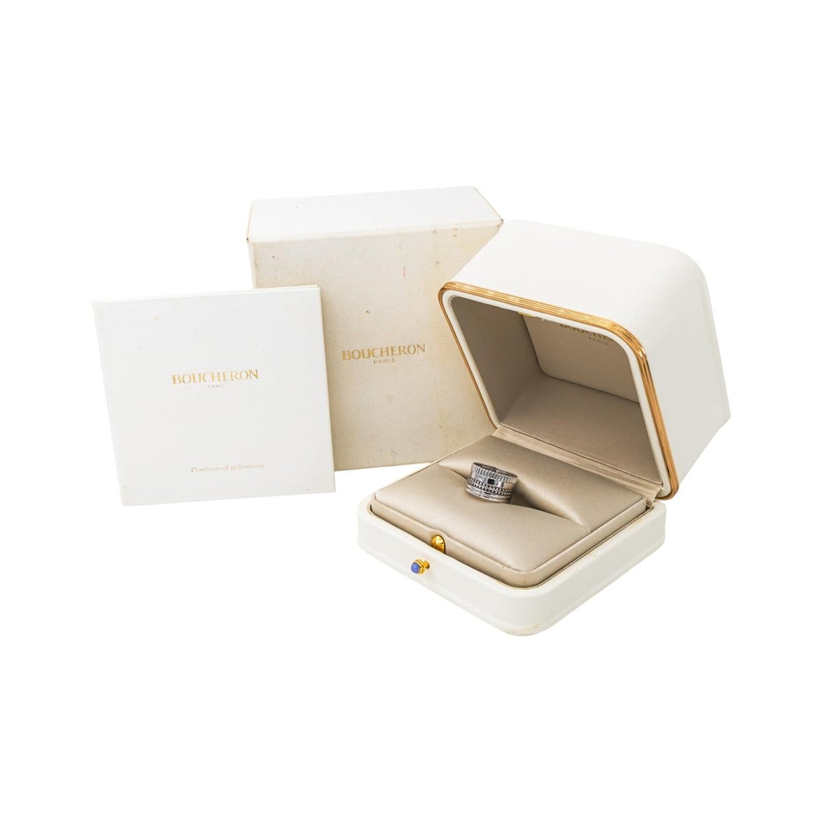 Boucheron Bague Quatre Or blanc - Castafiore