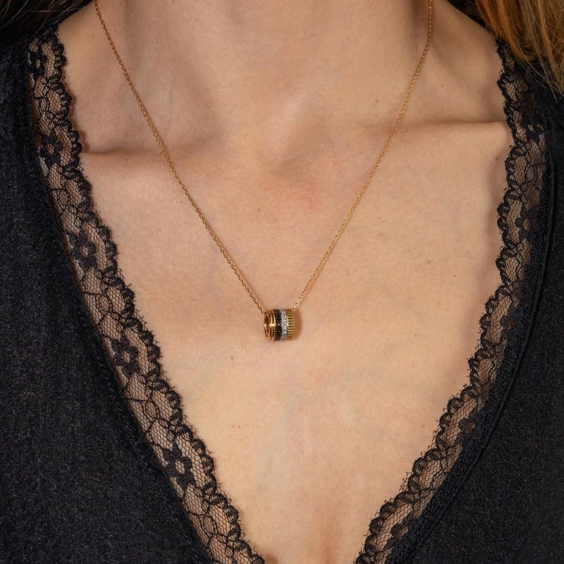 Boucheron Collier Quatre Or jaune Diamant - Castafiore