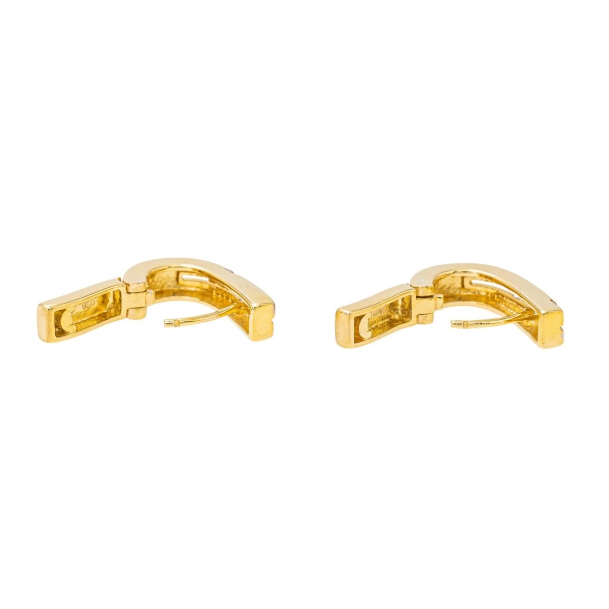 Boucle d'oreilles Or jaune Diamant - Castafiore
