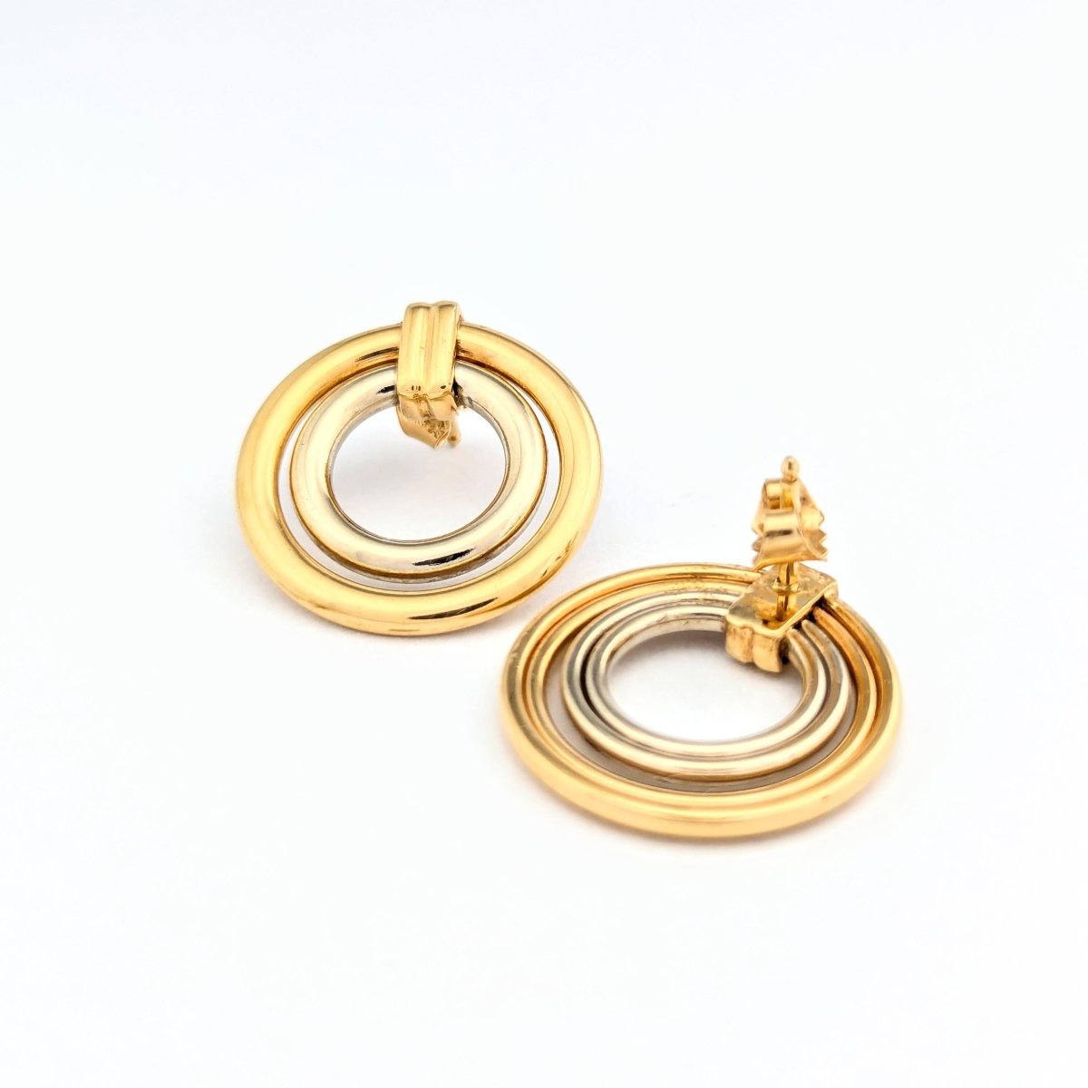 Boucles d'oreilles 2 ors - Castafiore