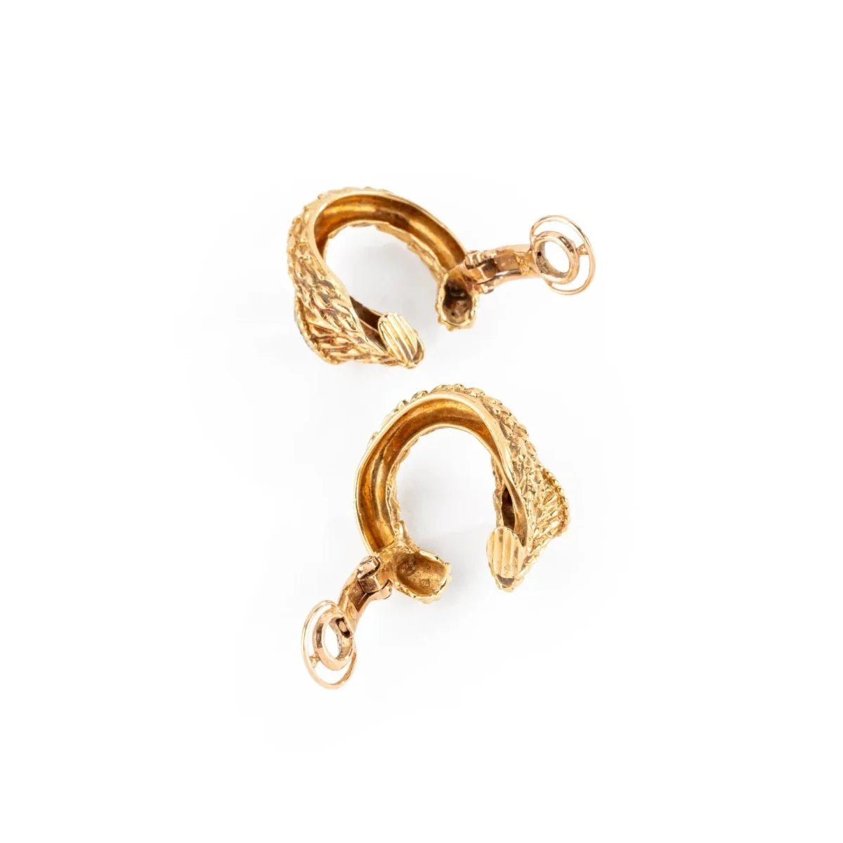 Boucles d'oreilles BOUCHERON "Serpent Bohème" en or jaune et diamants - Castafiore