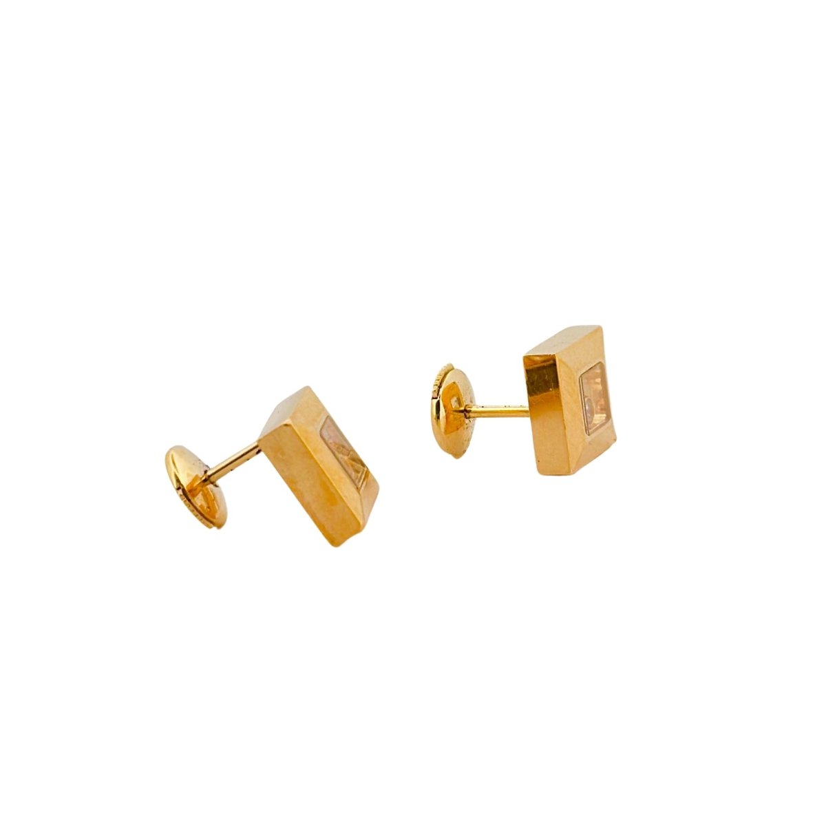 Boucles d'oreilles CHOPARD Happy diamonds Icon - Castafiore