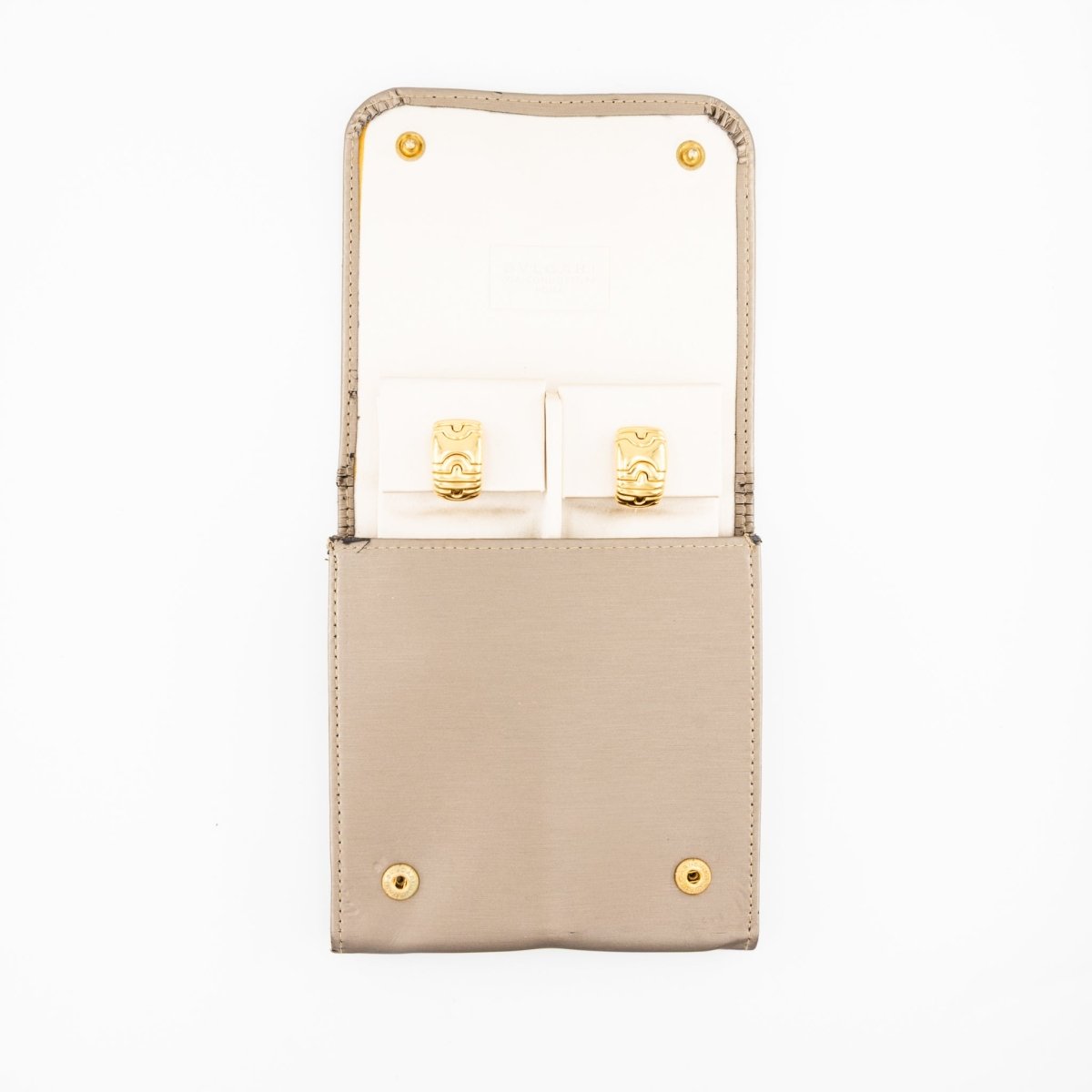 Boucles d'oreilles Clips BULGARI "Parentesi" en or jaune - Castafiore