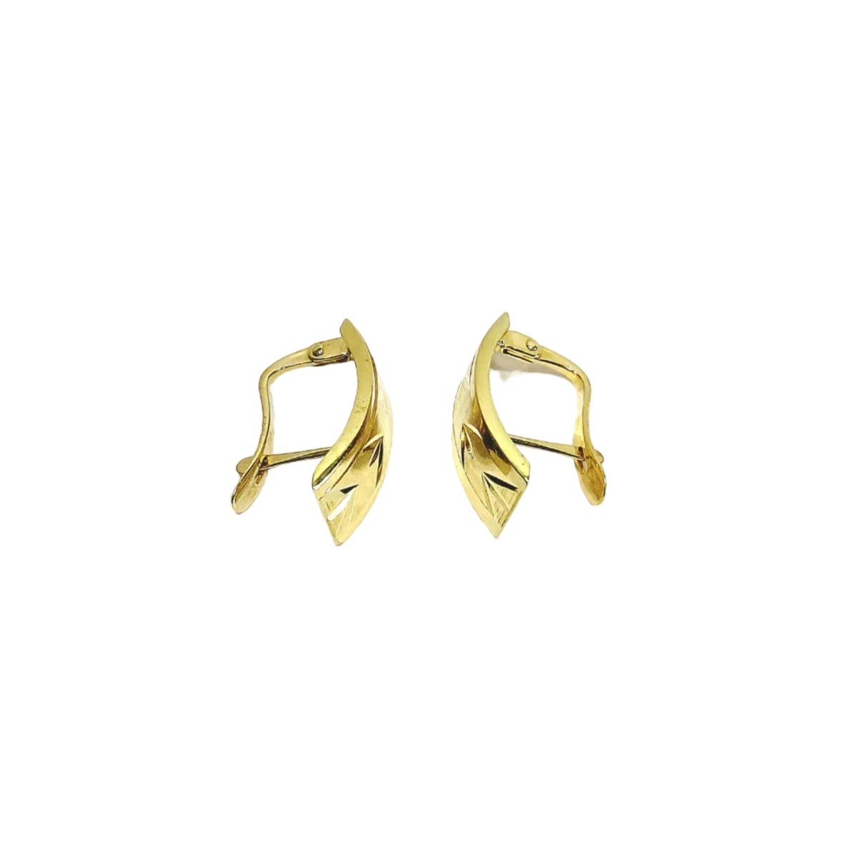 Boucles d'oreilles Clips en or jaune - Castafiore