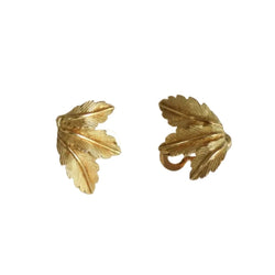 Boucles d'oreilles Clips en or jaune - Castafiore