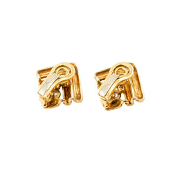 Boucles d'oreilles Clips en or jaune et diamants - Castafiore