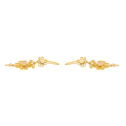 Boucles d'oreilles Clips en or rose - Castafiore