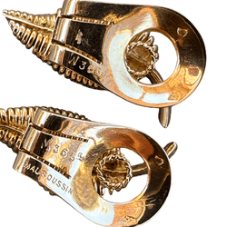 Boucles d'oreilles Clips MAUBOUSSIN en or jaune - Castafiore