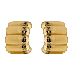 Boucles d'oreilles Clips O.J PERRIN en or jaune - Castafiore