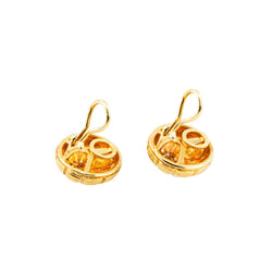 Boucles d'oreilles Clips TIFFANY & CO. par JEAN SCHLUMBERGER "Taj Mahal" en or jaune et diamants - Castafiore