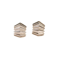 Boucles d'oreilles Clous en or blanc - Castafiore