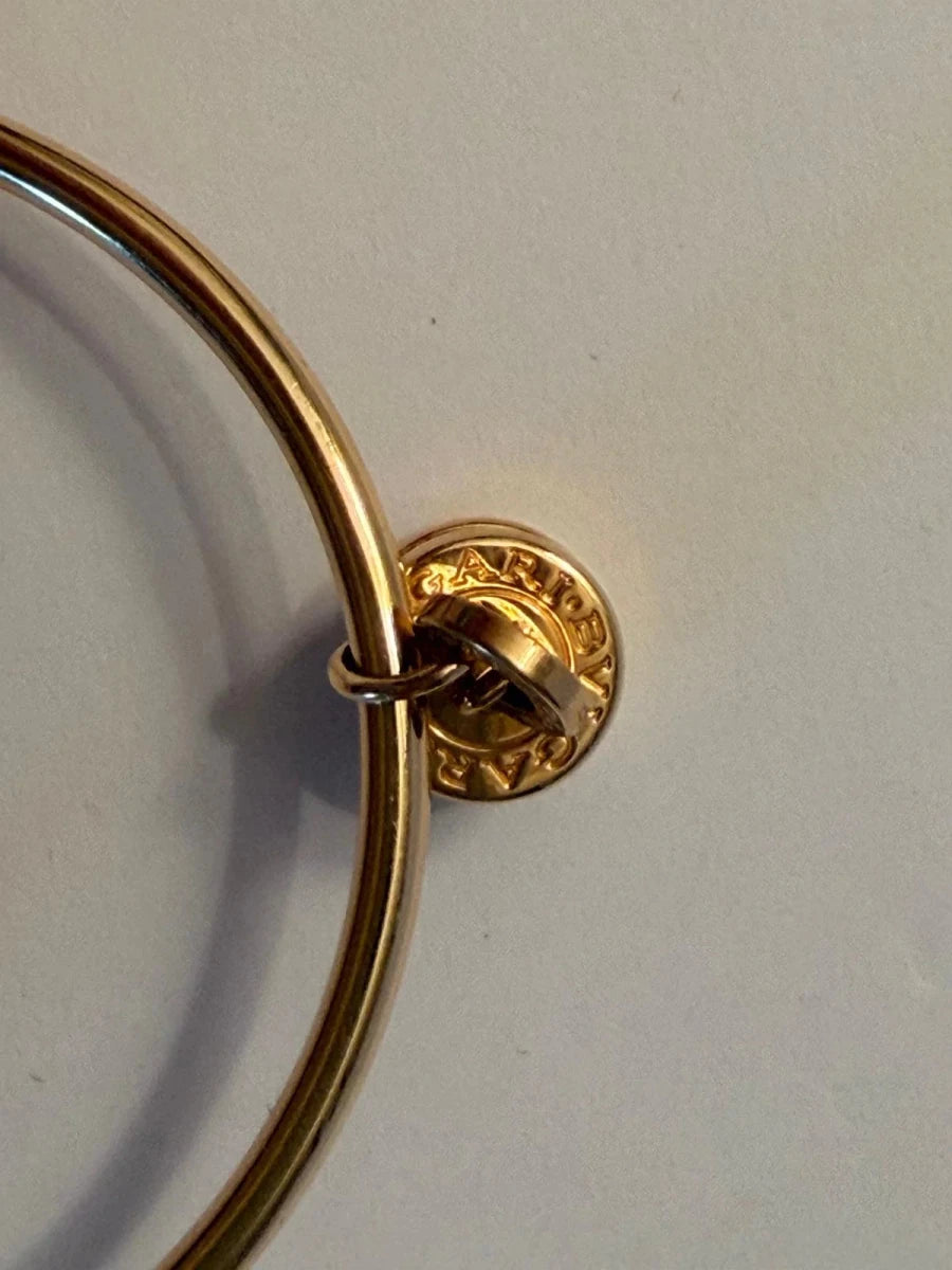 Boucles d'oreilles Créoles BULGARI "B.Zero1" en or jaune - Castafiore