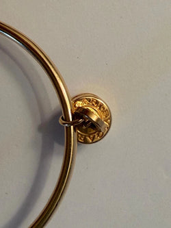 Boucles d'oreilles Créoles BULGARI "B.Zero1" en or jaune - Castafiore