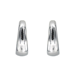 Boucles d'oreilles Créoles en or blanc - Castafiore