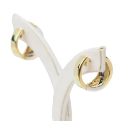 Boucles d'oreilles Créoles en or jaune, or blanc, saphirs et diamants - Castafiore