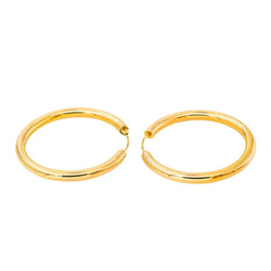 Boucles d'oreilles Créoles Or jaune - Castafiore