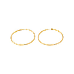 Boucles d'oreilles Créoles Or jaune - Castafiore