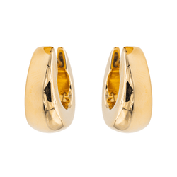 Boucles d'oreilles Créoles Or jaune - Castafiore