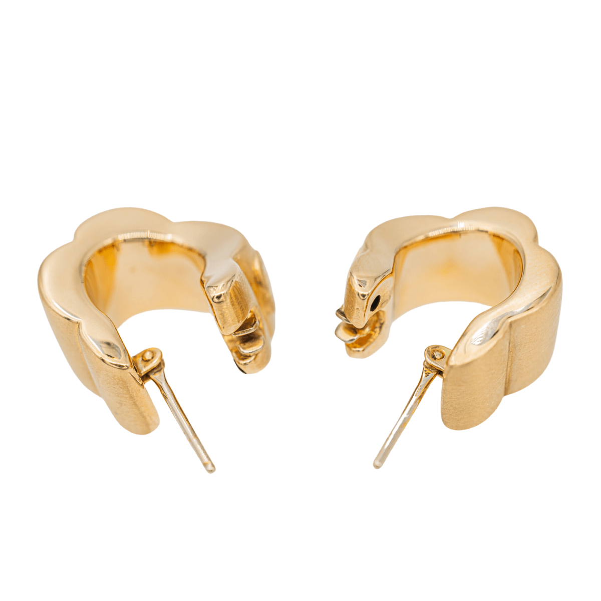 Boucles d'oreilles Créoles Or jaune - Castafiore