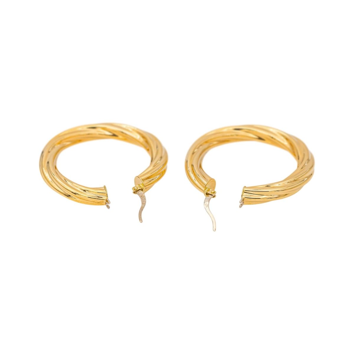 Boucles d'oreilles Créoles Or jaune - Castafiore