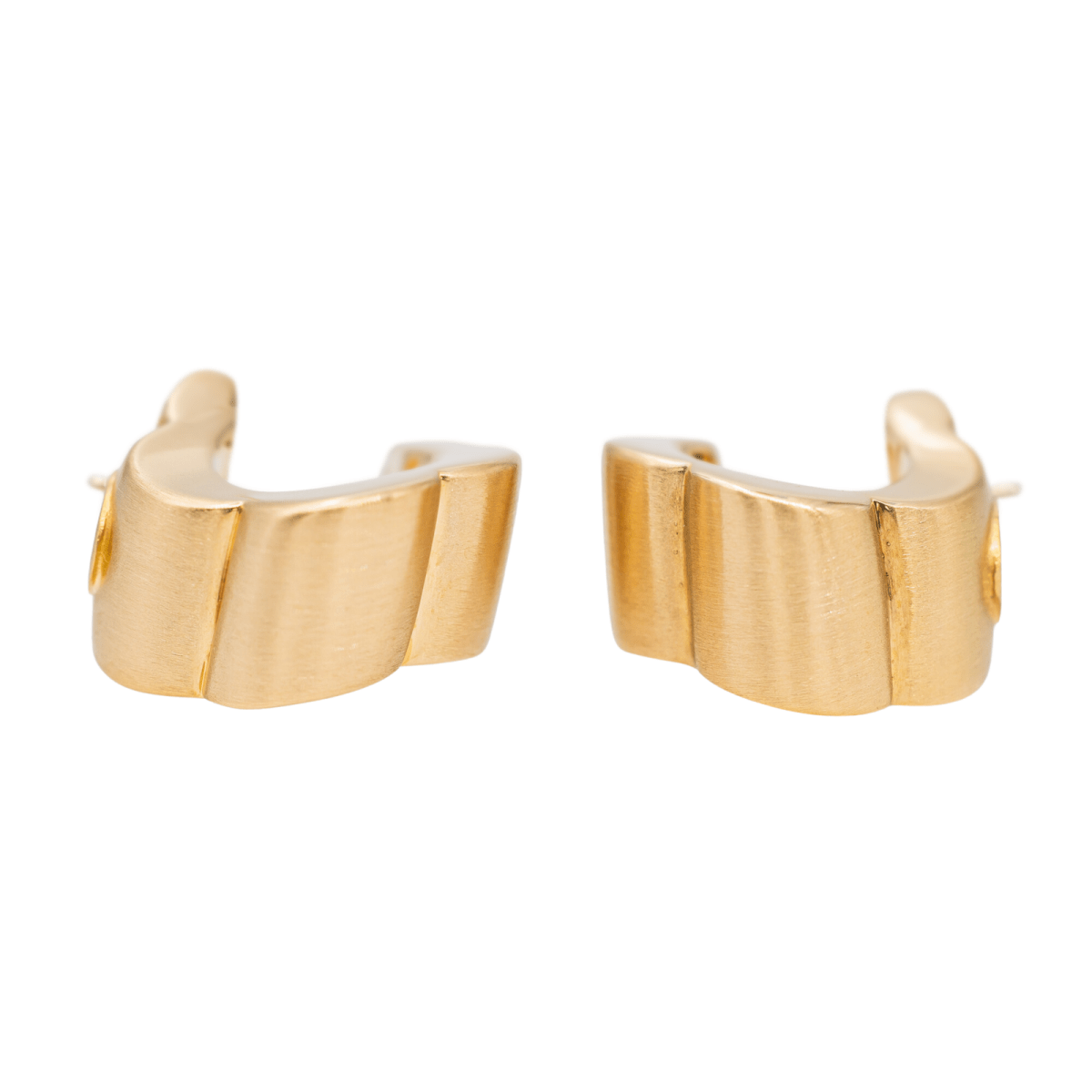 Boucles d'oreilles Créoles Or jaune - Castafiore