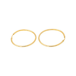 Boucles d'oreilles Créoles Or jaune - Castafiore
