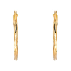 Boucles d'oreilles Créoles Or jaune - Castafiore