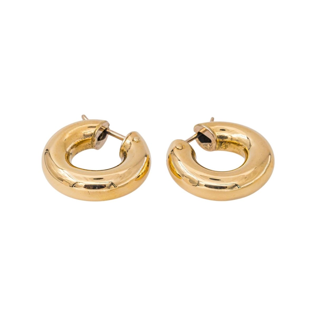 Boucles d'oreilles Créoles Or jaune - Castafiore