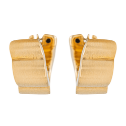 Boucles d'oreilles Créoles Or jaune - Castafiore