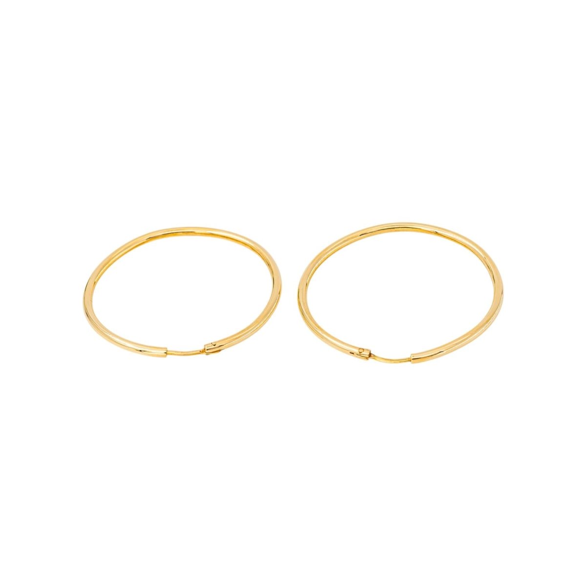 Boucles d'oreilles Créoles Or jaune - Castafiore