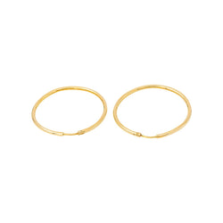 Boucles d'oreilles Créoles Or jaune - Castafiore