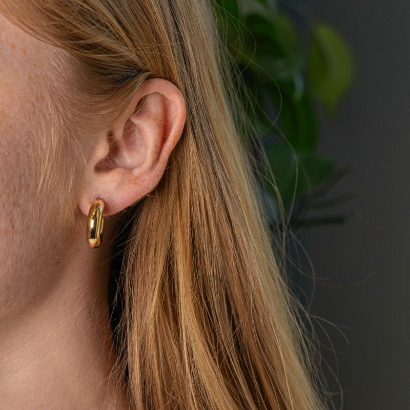 Boucles d'oreilles Créoles Or jaune - Castafiore