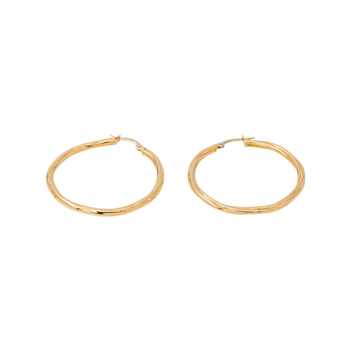 Boucles d'oreilles Créoles Or jaune - Castafiore