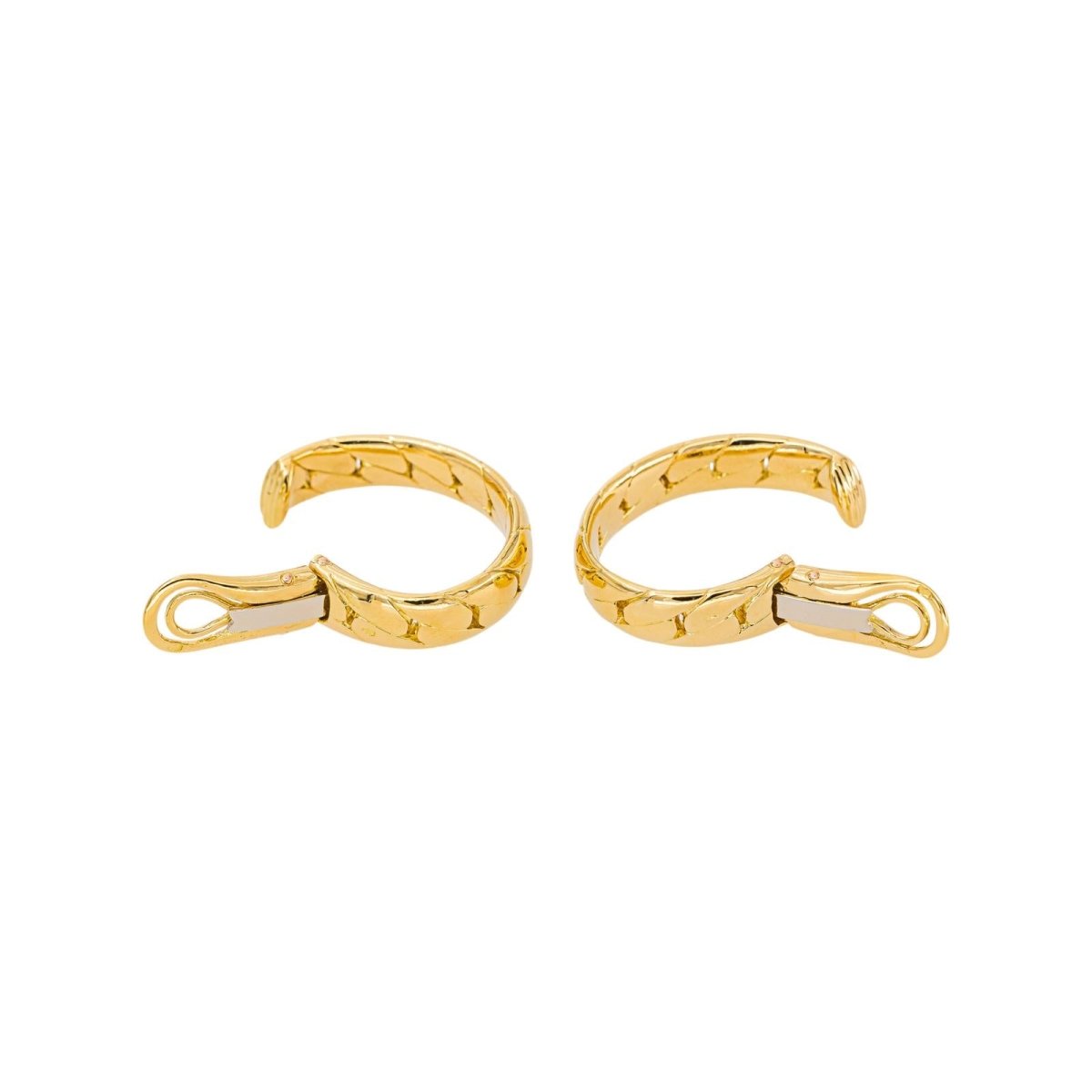 Boucles d'oreilles Créoles Or jaune - Castafiore