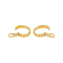 Boucles d'oreilles Créoles Or jaune - Castafiore