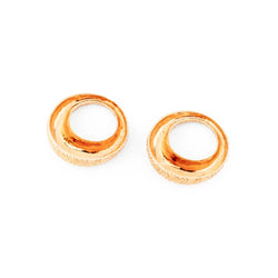 Boucles d'oreilles de la maison Van Cleef & Arpel en or jaune et diamants - Castafiore
