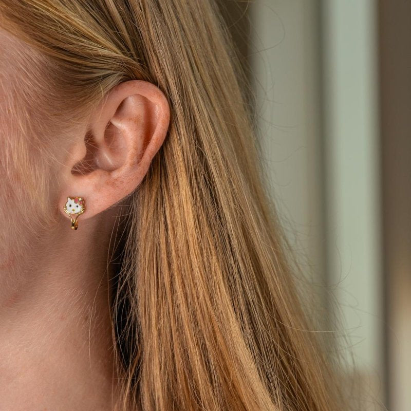 Boucles d'oreilles Dormeuses Or jaune - Castafiore