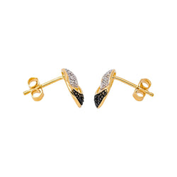 Boucles d'oreilles Dormeuses Or jaune Diamant - Castafiore