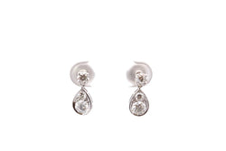Boucles d'oreilles en or et diamant - Castafiore