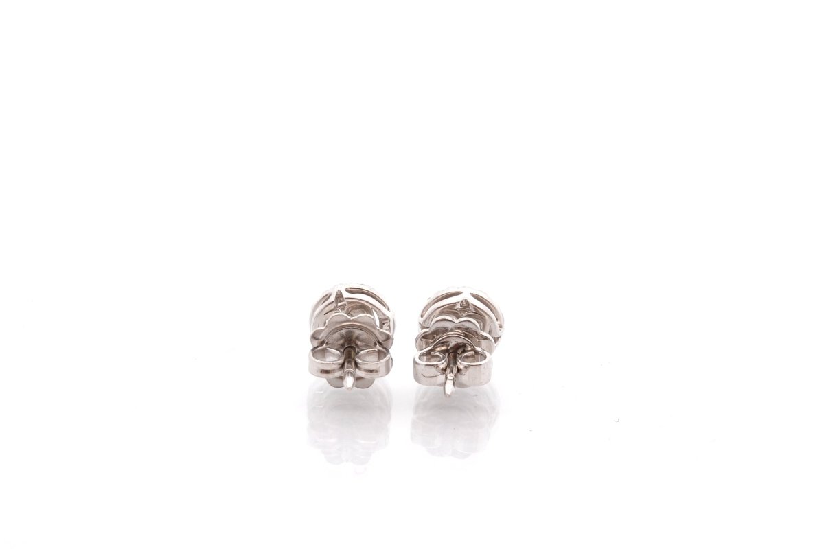 Boucles d'oreilles en or et diamants - Castafiore