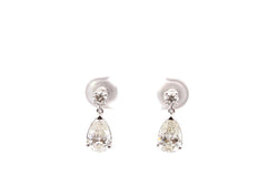 Boucles d'oreilles en or et diamants - Castafiore