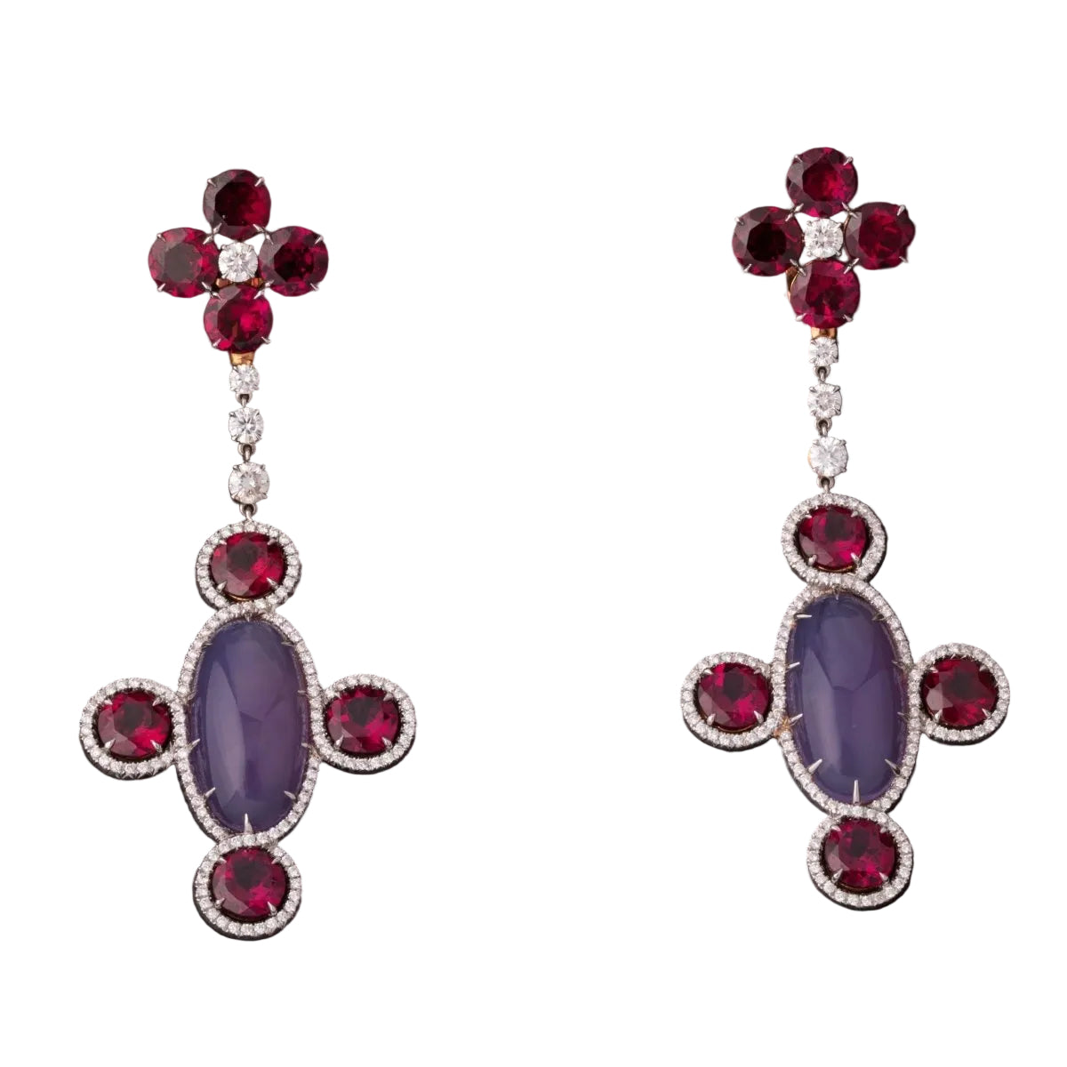 Boucles d'oreilles moderne - Castafiore